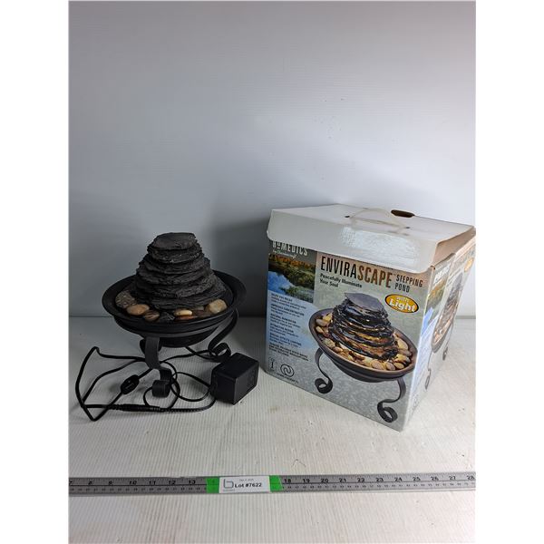 Envirascape Stepping Pond- Powers on, As Is