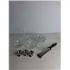 Image 5 : Assorted Dishes/kitchen Supplies- Replacment Pan/Grate for BBQ Oven H 17" W 15", Glasses, Bowls