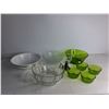 Image 6 : Assorted Dishes/kitchen Supplies- Replacment Pan/Grate for BBQ Oven H 17" W 15", Glasses, Bowls