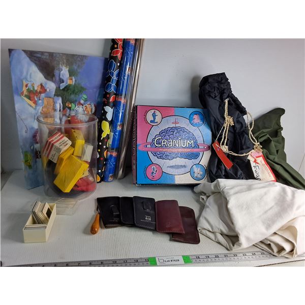 Vintage Photo Slides, Gift Wrap/Bags, Glasses Case