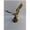 Image 2 : Brass Eagle Ornament - 13" Wingspan, 14" High - PICK UP ONLY