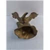 Image 3 : Brass Eagle Ornament - 13" Wingspan, 14" High - PICK UP ONLY