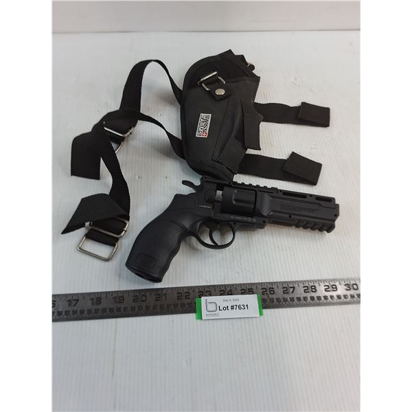 Umbrex Brodax .44 Super Magnum BB Gun w/Swiss Arms Holster - Untested, As is