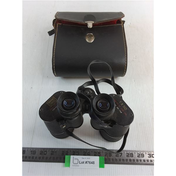 Fisher-Dietz Binoculars w/Carry Case