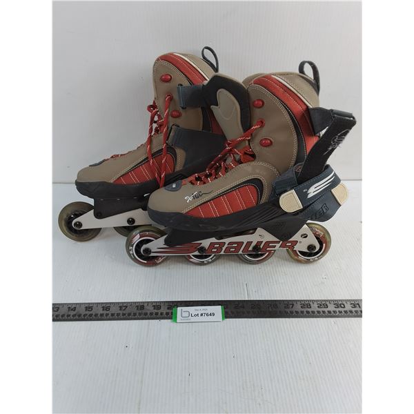 Bauer Pair of Men's Size 9 Rollerblades