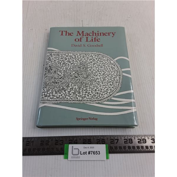 "The Machinery of Life" Hard Cover Book