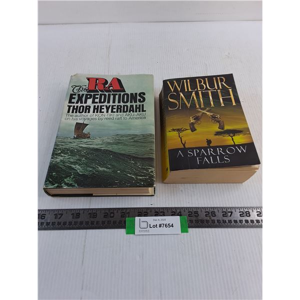 (2) Books (The RA Expeditions, A Sparrow Falls)