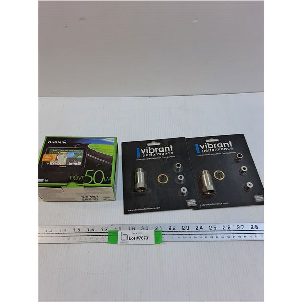 Garmin nuvi 50LM Navigation System, (2) Vibrant Performance Vehicle Parts