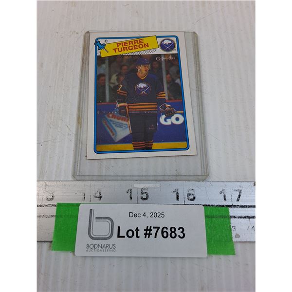 Pierre Turgeon OPC Hockey Trading Card - 1988 - CANNOT GUARANTEE AUTHENTICATION