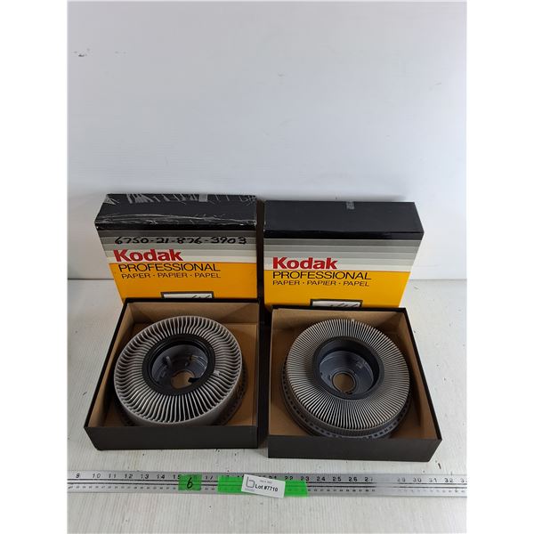 (2) Kodak Professional Carousel Slide Trays