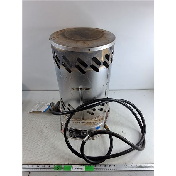 *30000 - 80000 BTU Propane Construction Heater 21" x 13", Cannot Ship