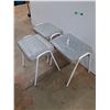 Image 2 : *(3) Footstools - Some Damage 17" x 12" x 17", Cannot Ship