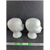 Image 2 : (2) Foam Mannequin Heads