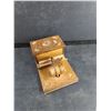 Image 4 : Vintage Carved Wooden Cigarette Dispenser