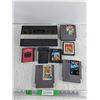 Image 1 : Atari 2600 Gaming Console - As Is, Nintendo & Atari Game Cartridges - Pro Wrestling, Defender, Misc