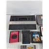 Image 2 : Atari 2600 Gaming Console - As Is, Nintendo & Atari Game Cartridges - Pro Wrestling, Defender, Misc