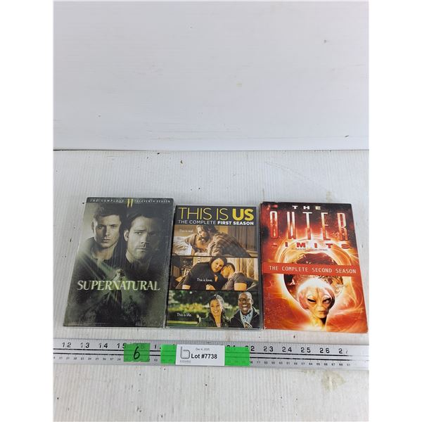 DVD Movies - Supernatural, The Outer Limits, This is Us