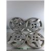 Image 1 : (4) Chevy Hubcaps 16"