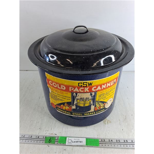 Cold Pack Canner with Lid
