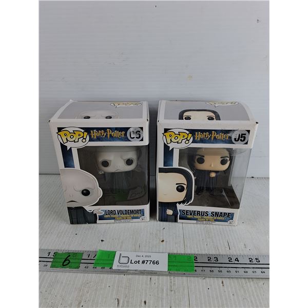 Pop Harry Potter Vinyl Figures - Lord Voldemort, Severus Snape