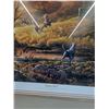 Image 2 : * Ducks Unlimited "Always Alert" Print Picture - 43" x 30" - CANNOT SHIP