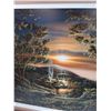 Image 4 : * "Sharing the Sunset" by Terry Redlin Print Picture - 30" x 43" - CANNOT SHIP