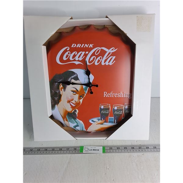 Coca Cola Bottle Cap Clock