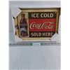 Image 1 : (1) Coca Cola Wall Mount Bottle Opener-13.5"x9.5"