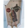 Image 2 : (1) Coca Cola Wall Mount Bottle Opener-6"x12"