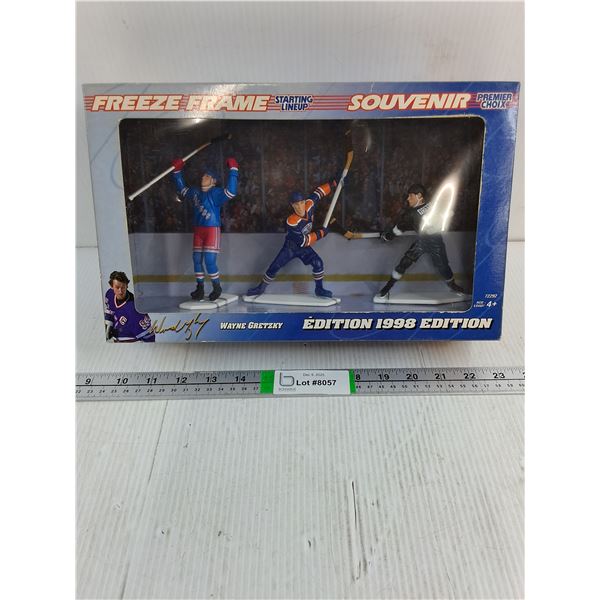 1998 Edition Freeze Frame Action Figures Featuring Wayne Gretzky-sealed