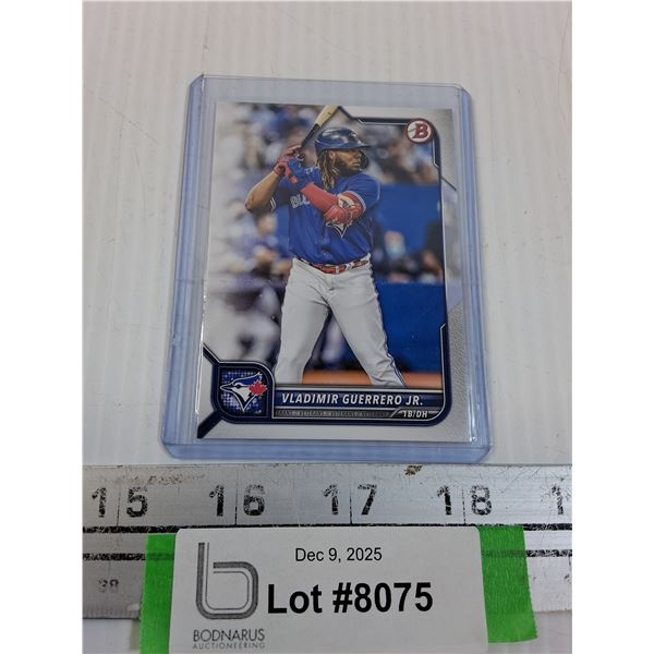 Vladmir Gurrero Jr Bowman Baseball Trading Card - 2022 - CANNOT GUARANTEE AUTHENTICATION