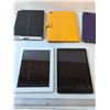 Image 7 : (2) Apple Ipads (as is), (3) Apple Ipad Cases