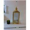 Image 1 : 21" Vintage Style Decorative Lantern, Candle- PICK UP