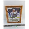 Image 1 : Enlarged Framed Picture of Connor Bedard Rookie Card - 9.5" x 11.5"