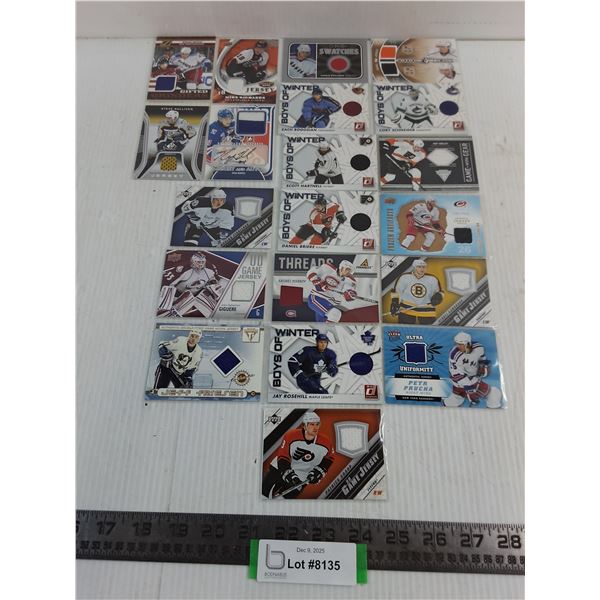 (20) Assorted NHL Sleeved Collector Cards - Authenticity Not Guaranteed