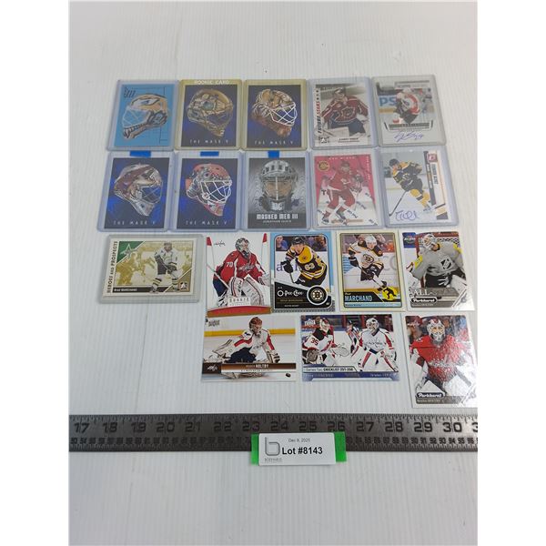 (18) Assorted NHL/CHL Collector Cards