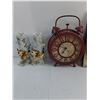 Image 2 : Ceramic Vases, Metal Alarm Clock, Frames, Puzzle Book, Metal Decor