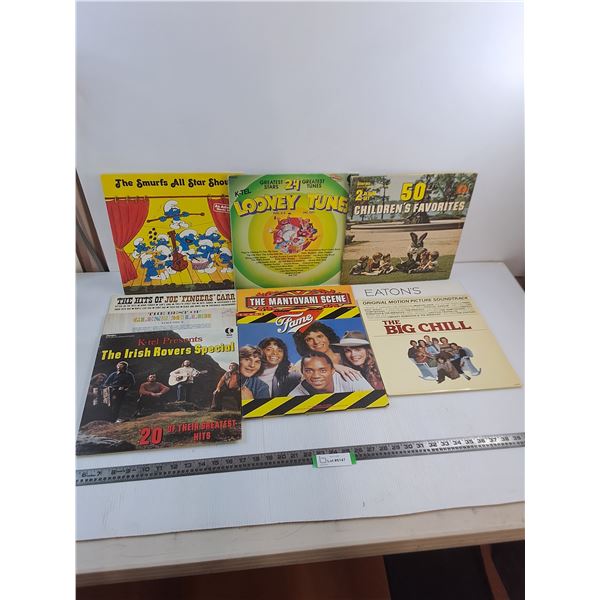 (10) Records (Irish Rovers, Smurfs, 50 Children's Favorites)