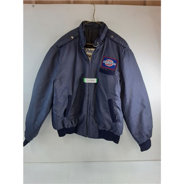 * Astro "Blue Streak" Size Large Bomber Style Jacket