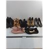 Image 1 : (7) Pairs of Women's Size 10 Shoes (Wedges, Pumps, Boots, Flats)