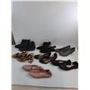 Image 3 : (7) Pairs of Women's Size 10 Shoes (Wedges, Pumps, Boots, Flats)