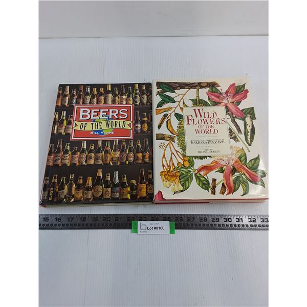 (2) "Of The World" Hard Cover Books (Beers & Wild Flowers)