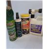 Image 2 : (9) Partial Bottles of Automotive & Home Use Chemicals - Cannot Ship