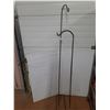 Image 1 : * (2) Metal Ground Stake Plant Pot Holders - 6.5' & 5.5' Lengths - Pickup Only