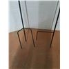 Image 2 : * (2) Metal Ground Stake Plant Pot Holders - 6.5' & 5.5' Lengths - Pickup Only