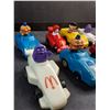 Image 2 : (8) Wind-up McDonald's Toy Vehicles