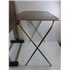 Image 4 : * Set of 4 TV Trays & Holder - 33x22x11" - Pickup Only