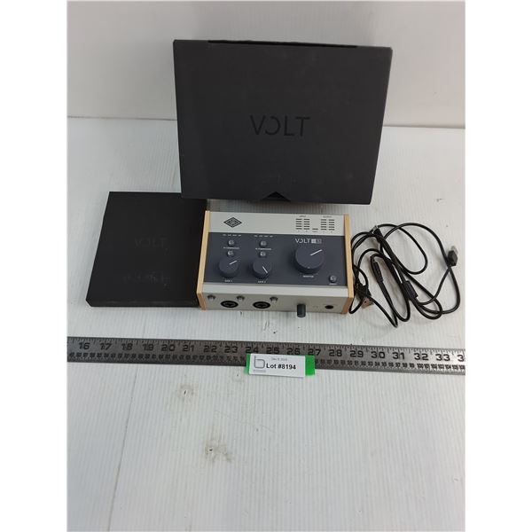 Volt Universal Audio 2/76 USB-C Audio Interface - Untested, As is
