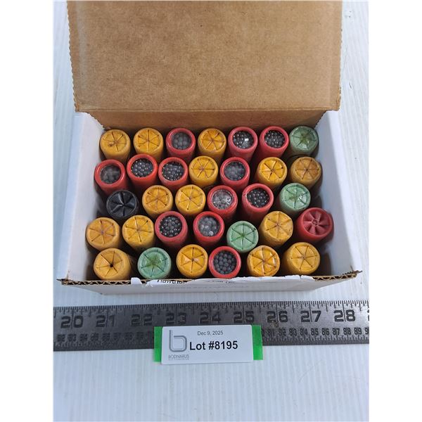 *^ (33) Unspent 12-Gauge Shotgun Shells - PAL Required - CANNOT SHIP