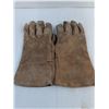 Image 2 : Welder's Large Size Leather Gloves, Fishing Rod Reel